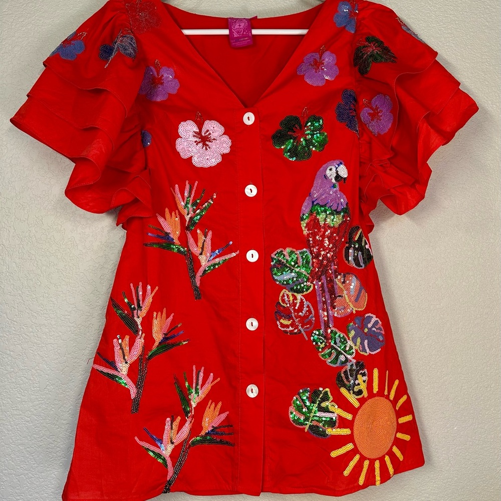 QOS Tropical Paradise Dress